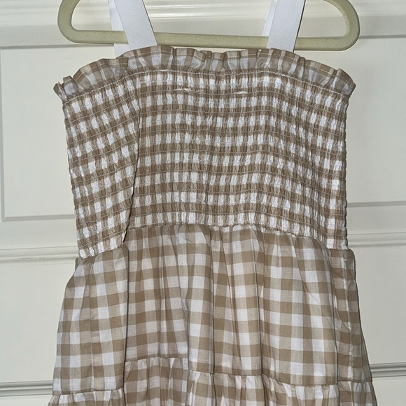 Size 6 Janie and Jack Gingham Dress - Picture 8 of 10